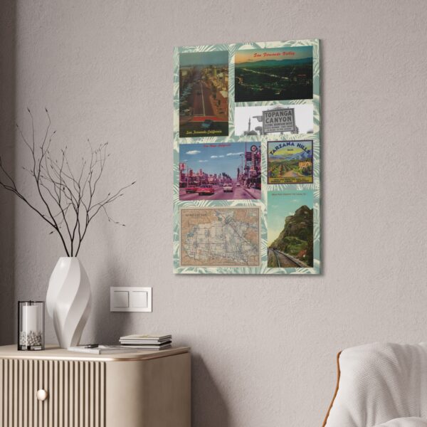 Vintage California San Fernando Valley Canvas Art (V1) - Image 4